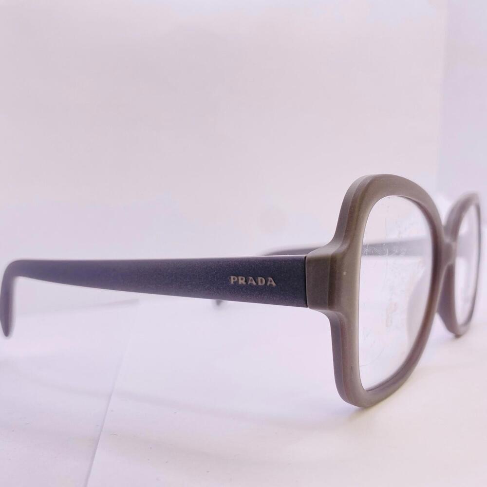 Prada Eyeglasses Frames VPR 25S UFG-1O1 51 [] 18 135 MM Matte Grey Stone - Picture 8 of 9